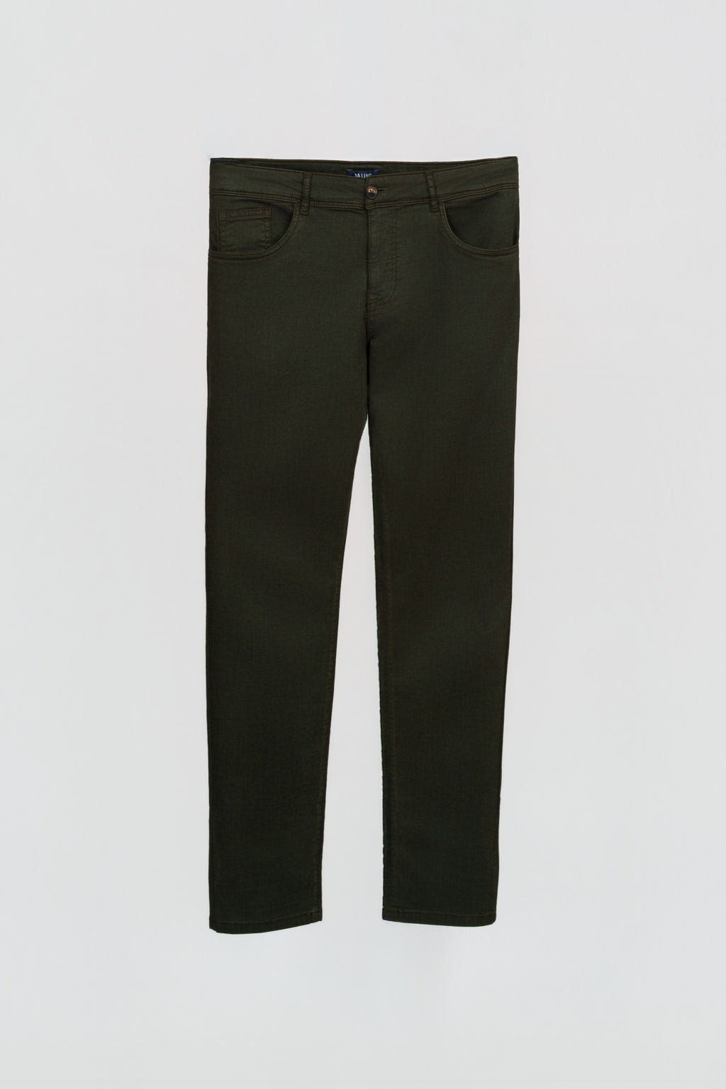 Khaki Five-Pocket Trousers