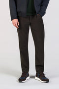 Dark Green Five-Pocket Trousers