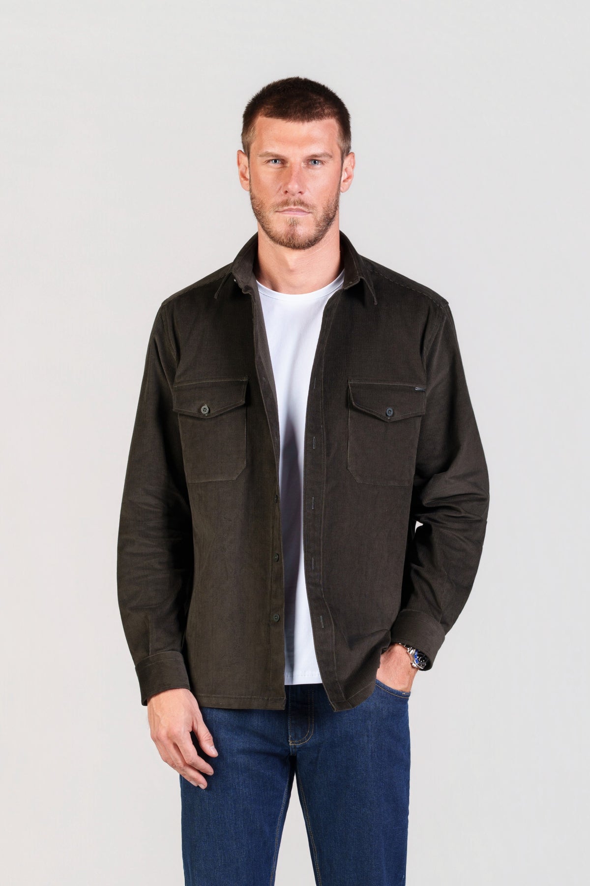 Overshirt Kaki