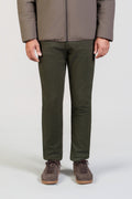 Khaki Five-Pocket Trousers