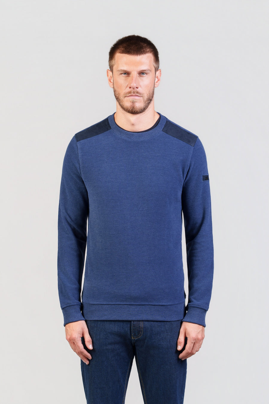 Indigo Crew-Neck Sweatshirt