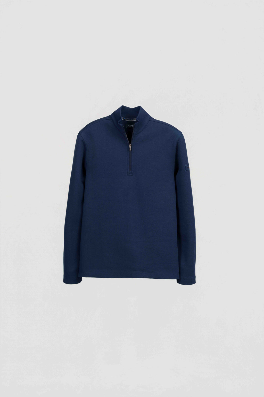 SWEAT NAVY HALF ZIPP wac