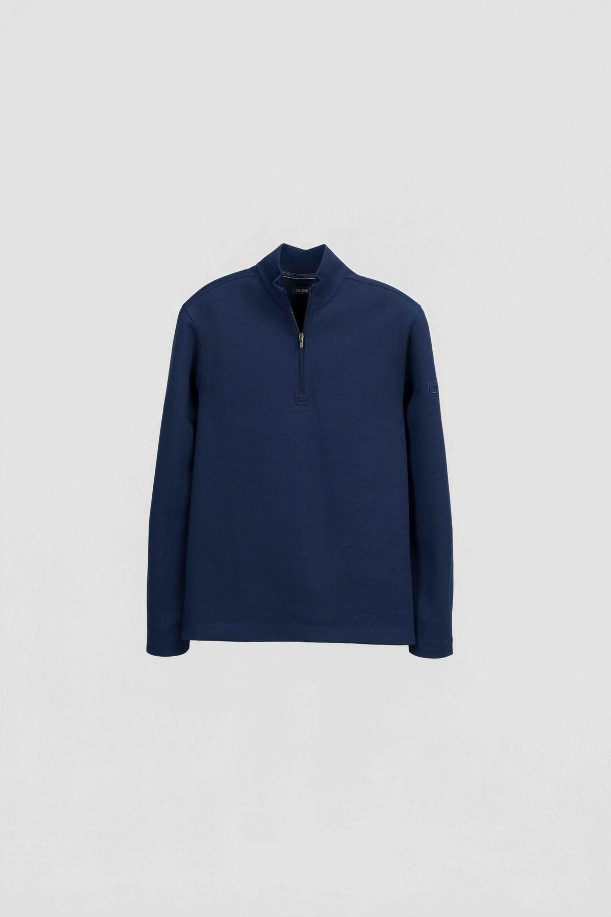 SWEAT NAVY HALF ZIPP wac