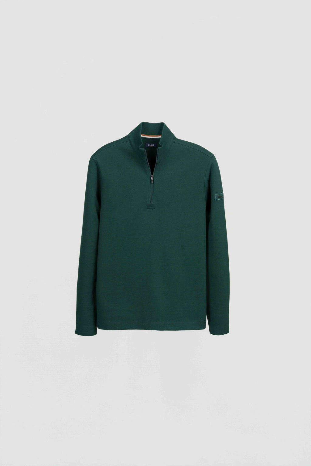 SWEAT GREEN HALF ZIP wac