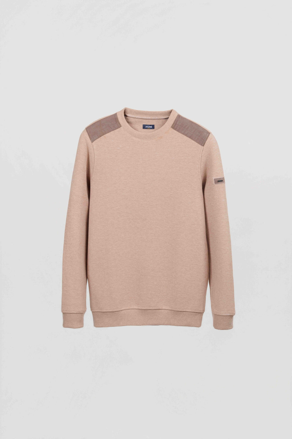 SWEAT BEIGE ROUND NE wac