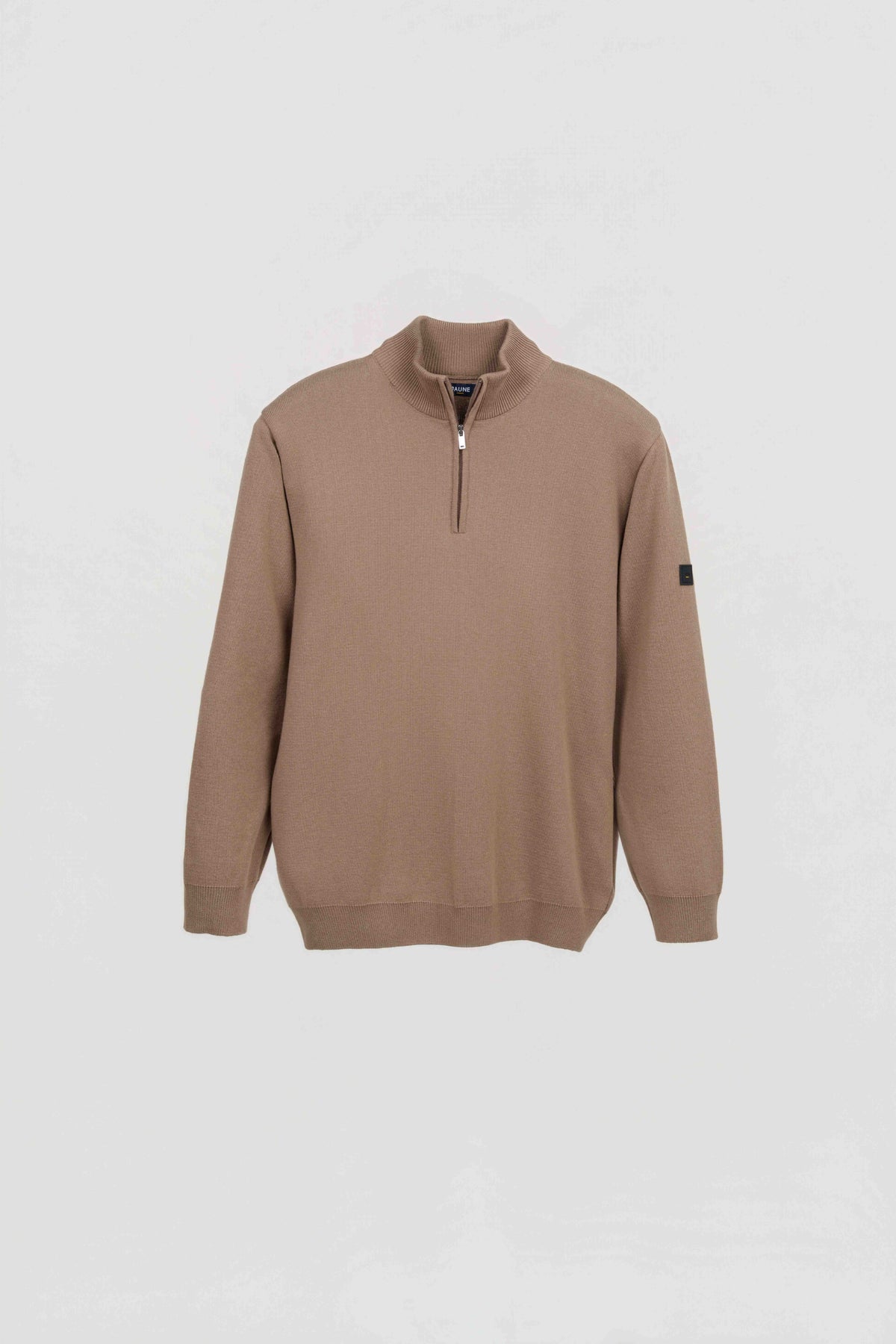 PULL BEIGE HALF ZIP