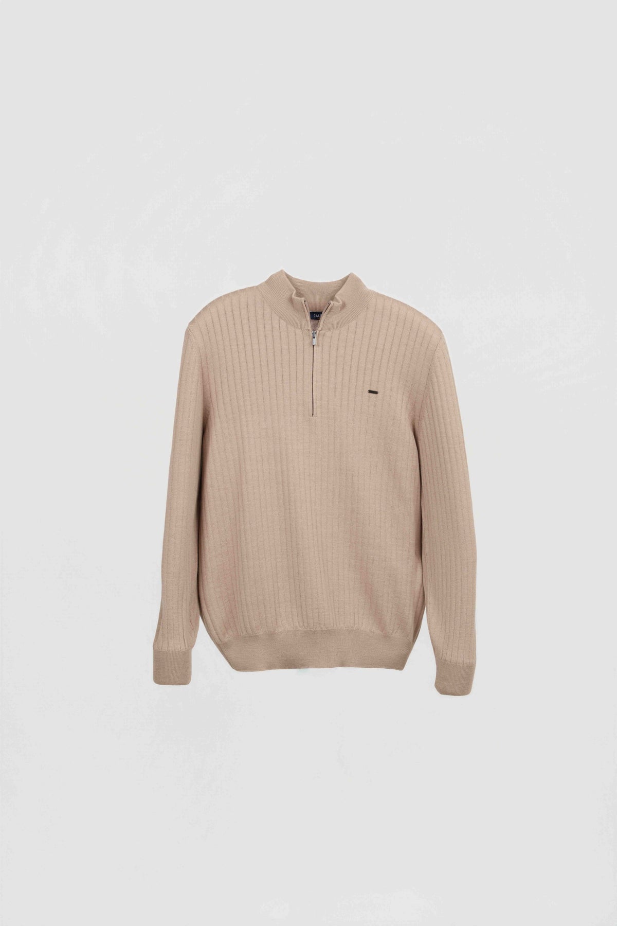 JCKT F ZIP BEIGE