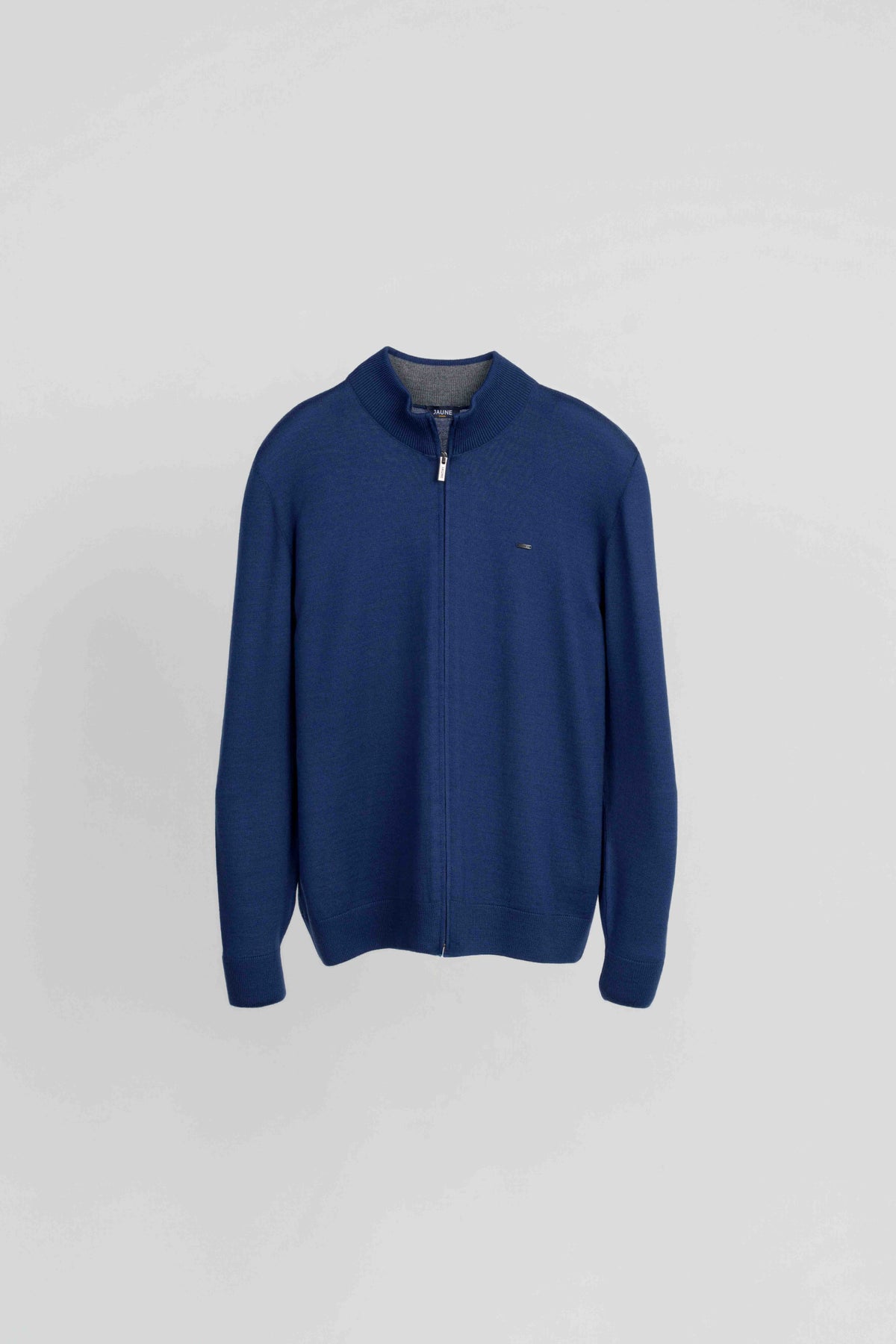 JCKT F ZIP INDIGO
